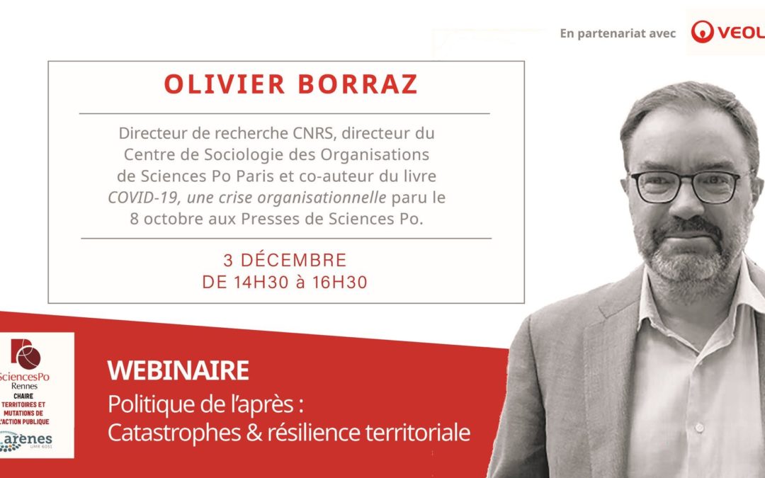 Catastrophes et résilience territoriale