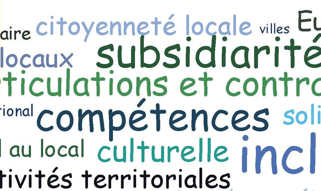 Colloque PILAC Internationalisation des territoires et démocratie locale