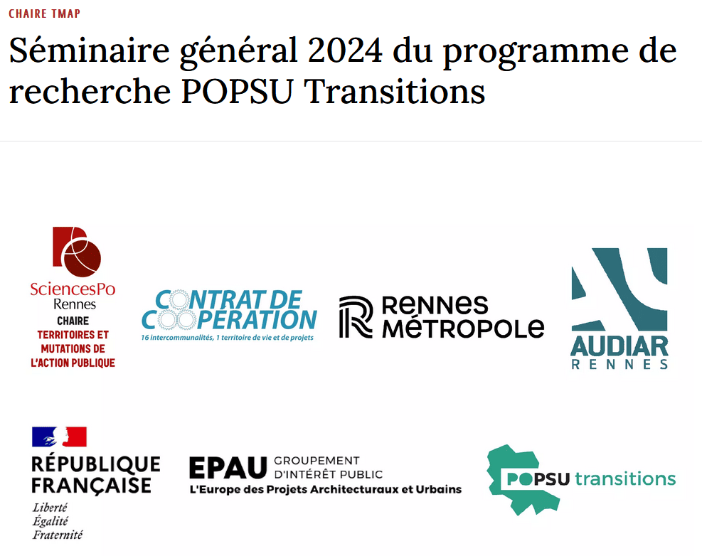 TMAP POPSU séminaire