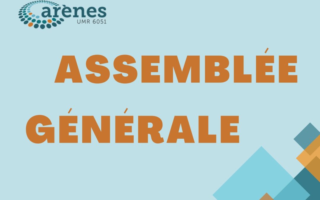 Assemblée générale d’Arènes  –  10/2025