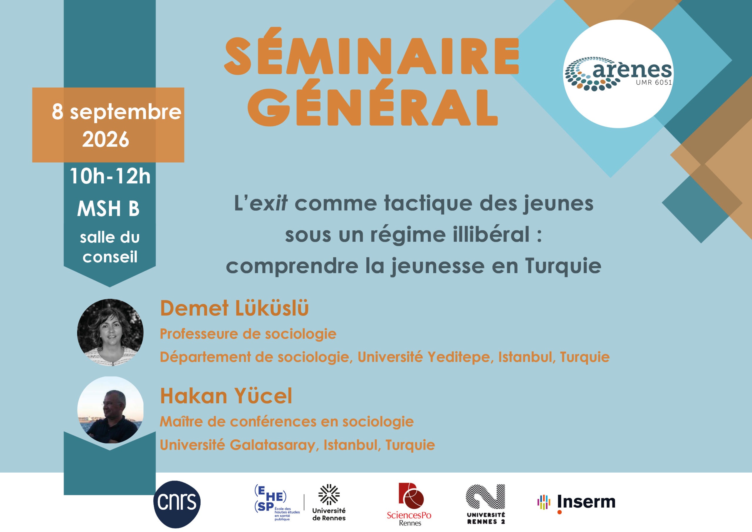 Bannière pour Séminaire général